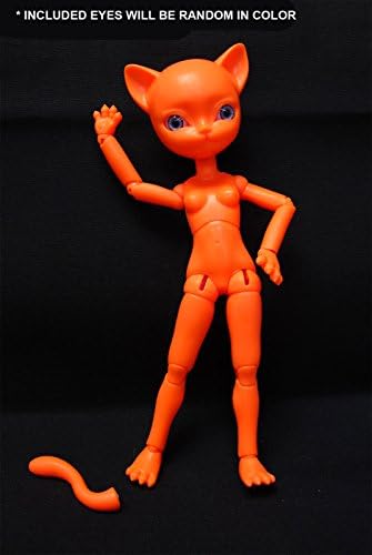 Hujoo Freya Electric Marmalade Blank Anthropomorph 24cm ABS Ball Jointed Doll with Random Eyes