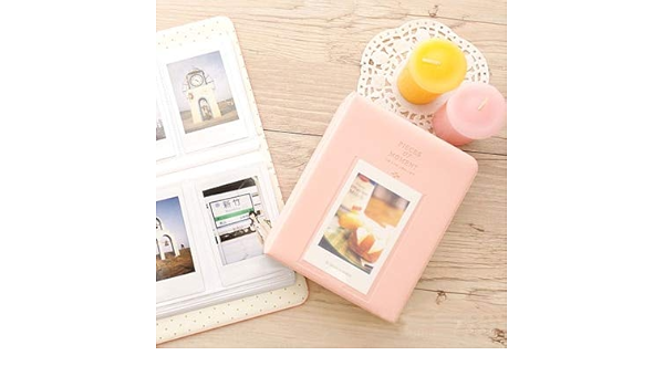 Amazon Com 64 Pockets Polaroid Photo Album Mini Instant Picture Case Storage For Fujifilm Instax Mini Film 8 Korea Instax Album B Arts Crafts Sewing