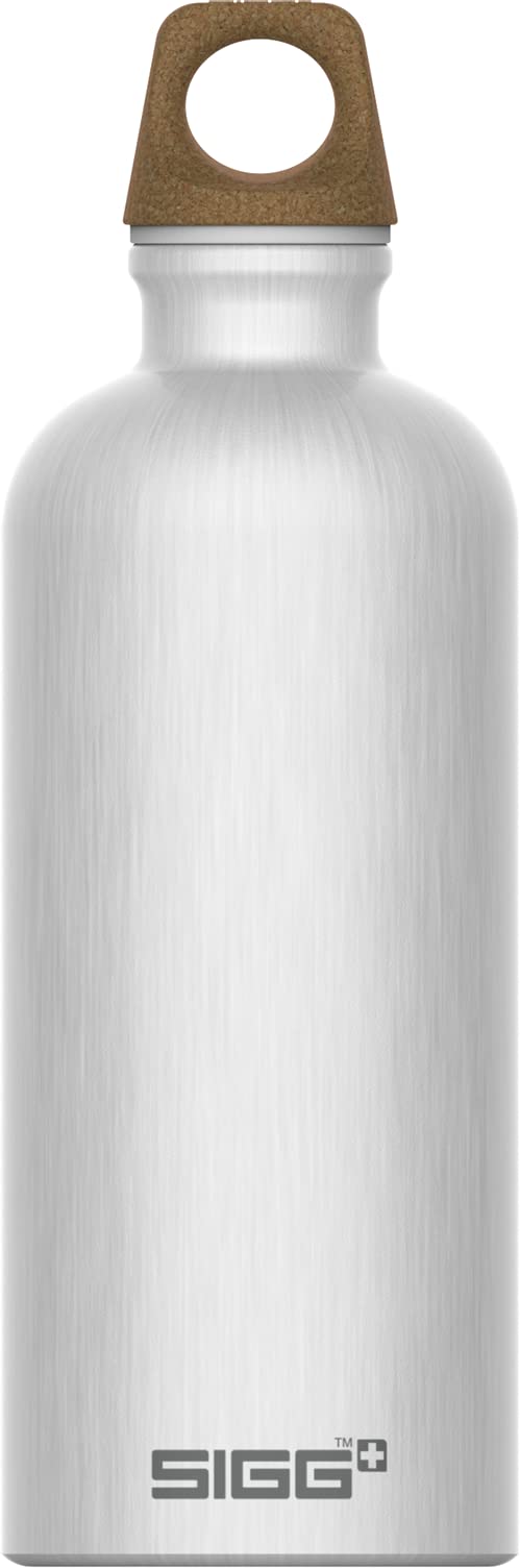 Sigg - Aluminium Water Bottle - Traveller MyPlanet Black - Climate Neutral Certified - Suitable For Carbonated Beverages - Leakproof - Lightweight - BPA Free