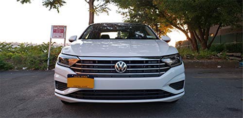 GMG Motorsports NO Holes License Plate Bracket Kit for VW Jetta 2019 - Present Models Including GLI (7th Gen) No Drill Tow Hook License Plate Mount