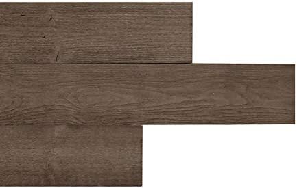 Easy Peel and Stick Wood Wall Paneling/Reclaimed Rustic Barn Wood Wall Planks/Self Adhesive Weathered Wood Wall Panels