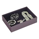 | 33% OFF | Stackers | Jewelry Box | classic purple & purple velvet deep stacker
