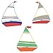 Carson Dellosa - SS Discover Sailboats Mini Colorful Cut-Outs, Classroom D&eacute;cor, 35 Pieces primary