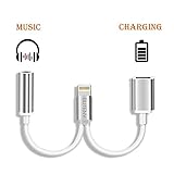 iPhone 7 / 7 Plus Adapter, iPhone 7 Accessories 2 in 1 Lightning Adapter Cable Charge and Headphone Splitter