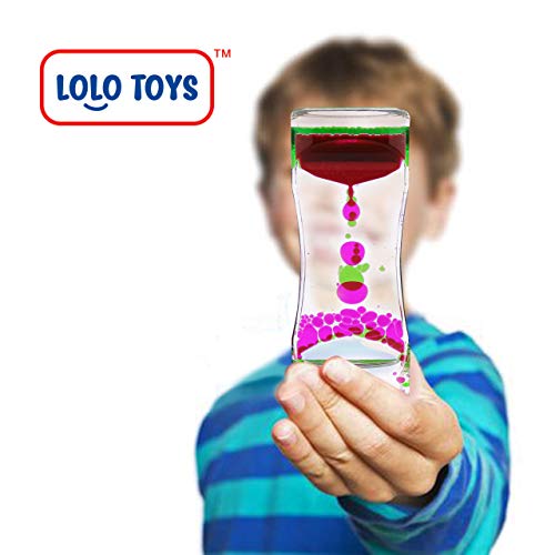 image for Lolo Toys Liquid Motion Bubbler Sensory Toys – 2 Pc Set Bundle Stret