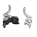 JINGKE 7/8″ Pit Dirt Bike Chrome Folding Clutch & Brake Levers Set 200cc 140cc 125cc 110ccthumb 3