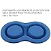 Roysili Double Dog Bowl Pet Feeding Station, Stainless Steel Water and Food Bowls with Non Skid Non Spill Silicone Mat, Premium Quality Dog Bowl Holder for Small Medium Dogs Cats Puppy (Small)