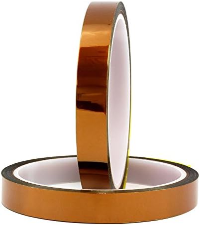TERMATH (2-Pack) High Temperature Insulation Polyimide Film Tape (10mm33m)