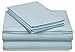 Pinzon 300-Thread-Count Percale Sheet Set - Queen, Spa Blue
