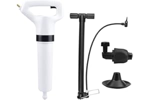 Toilet Plunger High Pressure Air Drain Blaster Air Pressure Plunger Kits Air Power Bathroom Plunger Cleaner Drain Cleaning To