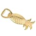 PIXNOR Bottle Opener Set Beer Opener Wedding Favors Opener Pineapple Shape (Golden)