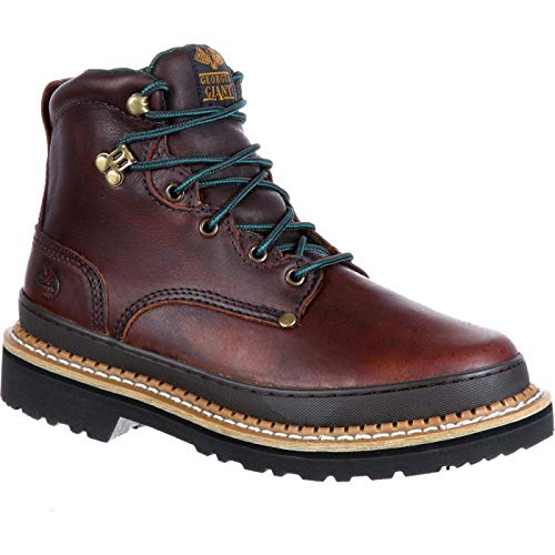 Georgia Boot Men's Georgia Giant G6374 Work Boot,Brown,10.5 M