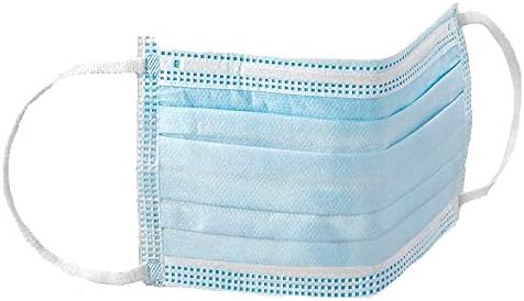 Strong Procedure Masks, Protects Against Dust, Pollution & Allergens; Comfortable & Breathable Surgical Mask; Medical Mask for Everyday Use, Face Mask Ear Loop Disposable, Yellow