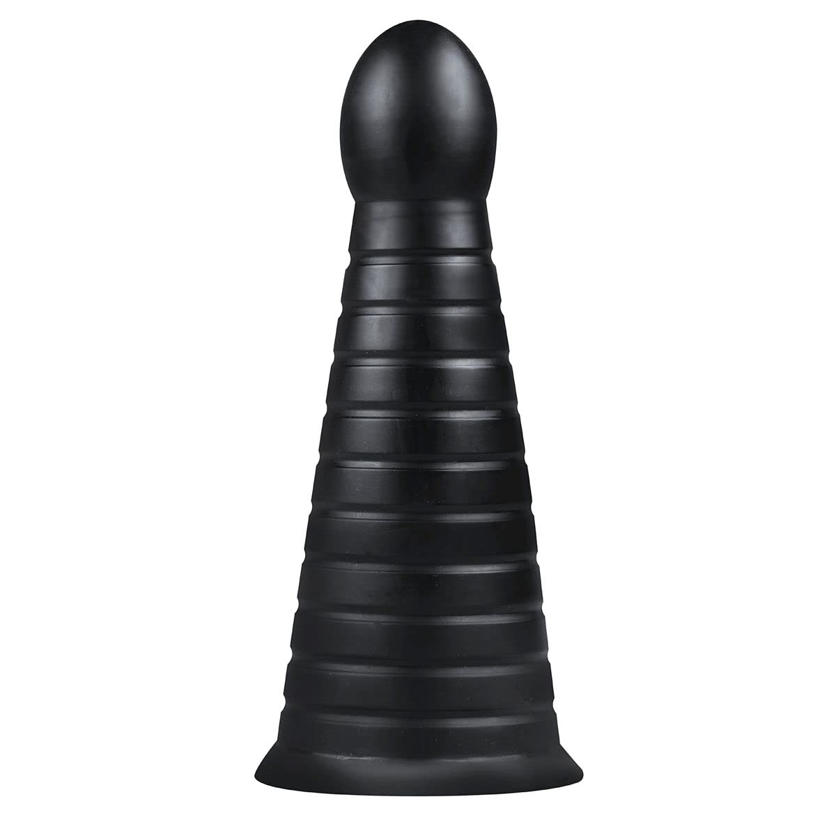 BUTTR Devil Dog Buttplug (Ø 9,90 cm) Big Anal Plug with a Tapered Ribbed Shaft – Specially Designed for Masters of Anal Play; Huge, Ribbed, Narrow Rounded Top, BUTTR013