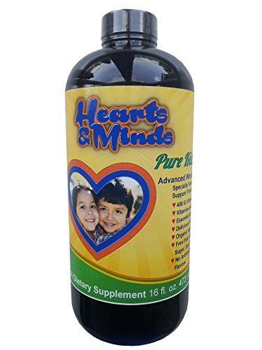 Kids Multi-Vitamin Wholefood Liquid Supplement - Advanced Formula with Minerals, Digestive Enzymes, Antioxidants, Fruits & Greens - Organic, Vegan, Non GMO, Sugar and Gluten Free - Made in the US