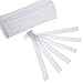 Hotop 100 Pack Makeup Brush Protector Makeup Brushes Pen Guard Expandable Mesh Cover