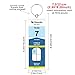 Cruise Tags, Narrow Luggage Etag Holder Zip Seal Steel Loops for Royal Caribbean and Celebrity Cruises 8 Pack