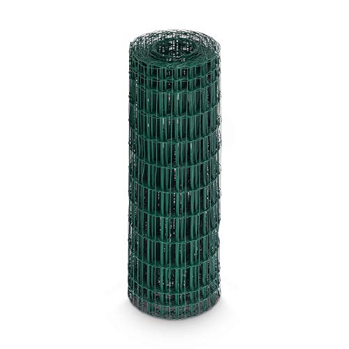 Garmix Gartenzaun 25m Grün Maschendrahtzaun 7,5 x 10 cm (60cm) – Bild 6