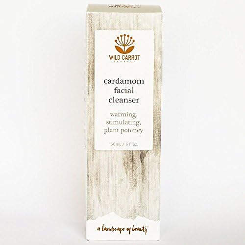 Cardamom Facial Cleanser Wild Carrot Herbals 150 mL Liquid
