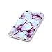 UCLLiPod Touch 6 Case ,iPod Touch 5 Case , Marble Design Slim Soft TPU Bumper Protective Durable Shockproof Case For Ipod Touch 5/Touch 6 (Purple)