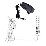 TOOGOO(R) Dollhouse 1:12 Scale 6 Receptacles Power Strip Transform 12V LA004B (US Plug)
