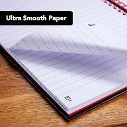 Black n' Red Notebook, Business Journal, 11" x