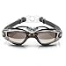 Performance Swimming Goggles, Men, Women, Youth UV Protection, Anti Fog Clear Vision, lenses mirrored,non leaking, Comfort fit Swimming Goggles with Quick Release Strap and Protective Case