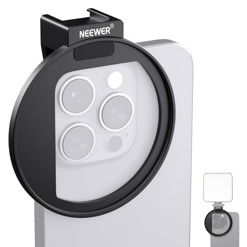NEEWER 67mm Support Filtre pour phone,Clip de Filtre... en promo sur Amazon