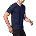 Lapasa Men's 2-PACK Tee Shirts Premium Cotton SHRINK RESISTANT V-Neck TAGLESS Short Sleeve T-shirt M06