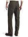 Carhartt Men's Loose Fit Washed Duck Flannel-Lined Utility Work Pant, Moss, 34W X 30L