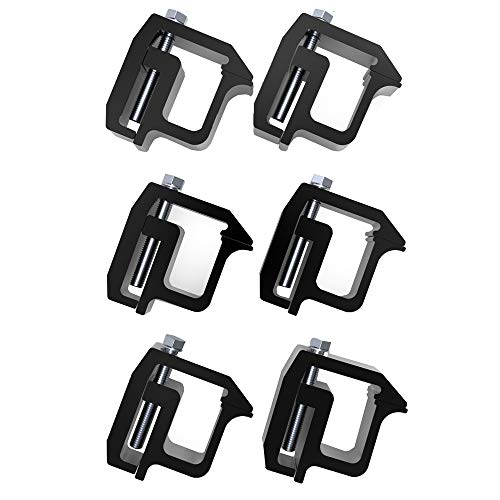 3 iFJF+Mounting+Clamps+Powder+Coated+Silverado