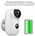 HawkEye 2 - Battery Powered Outdoor Security Camera with App for Phone - Outdoor Cameras Surveillance Wireless Home Camera - Wirefree Security 2-Way Audio Night Vision Alarm Alert & PIR Motion Sensor