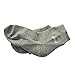 AYAOQIANG Moisturizing Gel Heel Socks for Dry Hard Cracked Skin,Comfy Recovery Socks Day Night Care-2 Pair（Man-6.5-11,Black and Grey）
