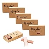 Rose Gold Staples 26/6 Standard Stapler Refill