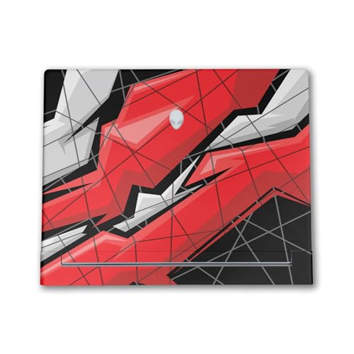 Laptop Skin Compatible with Alienware X16 R2 (2024) - Polygon Grunge - Premium…