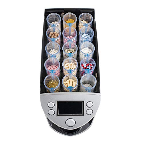 Livi Smart Pill Dispenser for Home Medication Management dispenses up