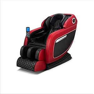 Erik Xian Massage Chair The new automatic electric massage chair space capsule body home mini multi-function device elderly machine Professional Massage And Relax Chair (Color : Red)