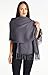 High Style 100% Lambswool Women Solid Oversized Large Scarf Shawl (Excalibur)
