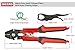 Dicero Fishing Crimper Pliers (4 Crmping Size,Heavy-Duty Made) with Hardened Jaws and Cutters.-Plastic Fish Gripper Free