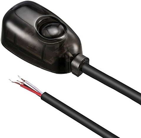 JIANFA Car DIY Switch Water Tear Drop Shape 12V Push Button Switch Wire Harness With Red Blue LED Indicator Lights For Fog Lights, DRL, LED Light Bar, etc