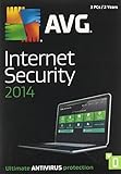 AVG INTERNET SECURITY 2014, 3 User 2 Year