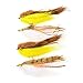 The Fly Crate Lunchable Streamer Assortment | Fly Fishing for Trout Bass Pike | Size 2 (4 Pack)