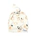 Baby Beanie Hat Top Knot Stretchy Soft