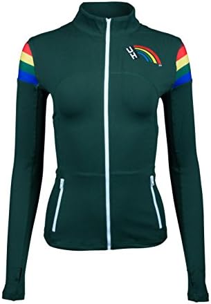 Twin Vision ActivewearHawaii Rainbow Warriors Vintage Yoga Track Jacket