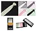 Bundle Monster 5pc Mens Trendy Fashion Business Solid, Woven, Stripes Necktie Tie Mixed Set 2 - Skinny Tie 2