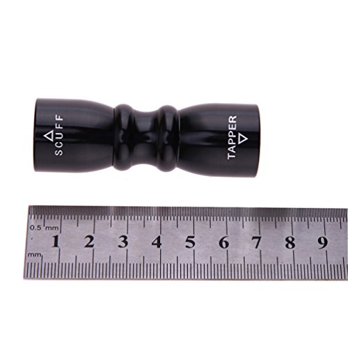 MOOCY 3 in 1 Bowtie -shape Pool Billiard Cue Stick Shaper Scuffer Tapper Tip Prick Billiard tool for Shaping Scuff Pokes Cue Tips - Thumbnail 3