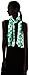 Beistle 30710 Shamrock Scarf, 10-Inch by 4-Feet 7-Inch,Green/White