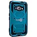 Galaxy Express 3 Case, Samsung Luna case (2016), CoverON [Tank Series] Tough Hybrid Hard Armor Phone Cover Case for Samsung Galaxy J1 Luna 4G LTE - Blue