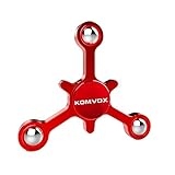 Titanium Alloy Red Fidget Spinner, Creative Figit Hand Toy For 4-10 Yeas Old, Cool Ideal Brithday Christmas Gifts for Boys, Girls, Teenages, Sisters