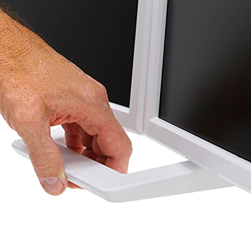 Ergotron HX Dual Monitor Arm, VESA Desk Mount for 2 Monitors Up to 32 Inches, 5 to 17.5 lbs